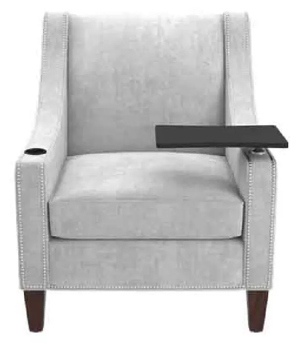 Kellex HC09333-05TPRCL Lidia Chair Right Facing Tablet Top Power Source Left Facing Cup Holder Kellex HC09333-05TPRCL Lidia Chair Right Facing Tablet Top Power Source Left Facing Cup Holder