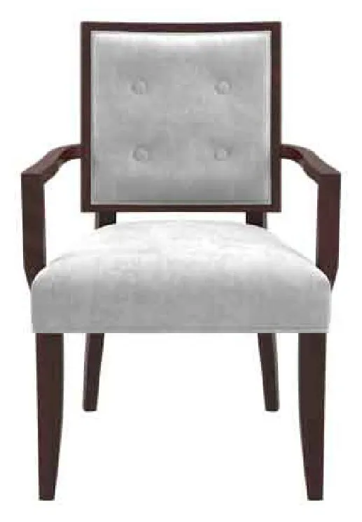Kellex HC09343-WA Felix Arm Chair with Fabric Buttons Kellex HC09343-WA Felix Arm Chair with Fabric Buttons