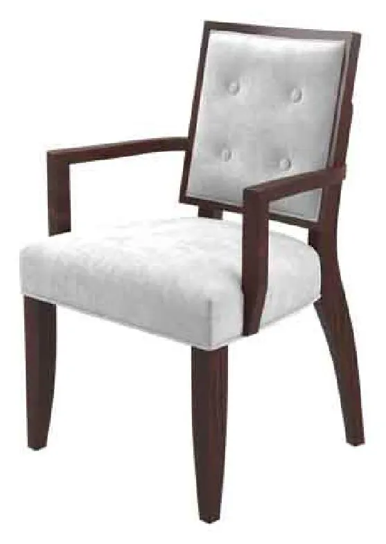 Kellex HC09343-WA Felix Arm Chair with Fabric Buttons Kellex HC09343-WA Felix Arm Chair with Fabric Buttons
