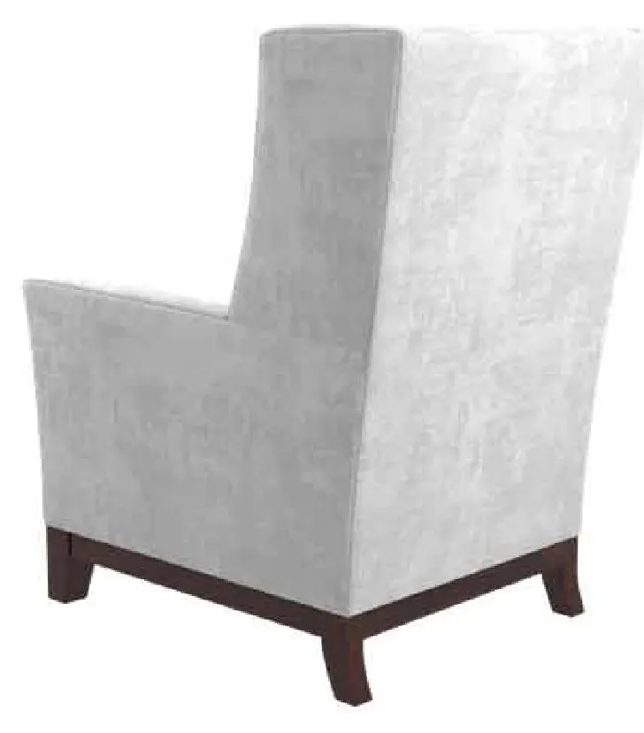 Kellex HC09349-05RS Thierry Wing Chair with Removable Seat Deck Kellex HC09349-05RS Thierry Wing Chair with Removable Seat Deck