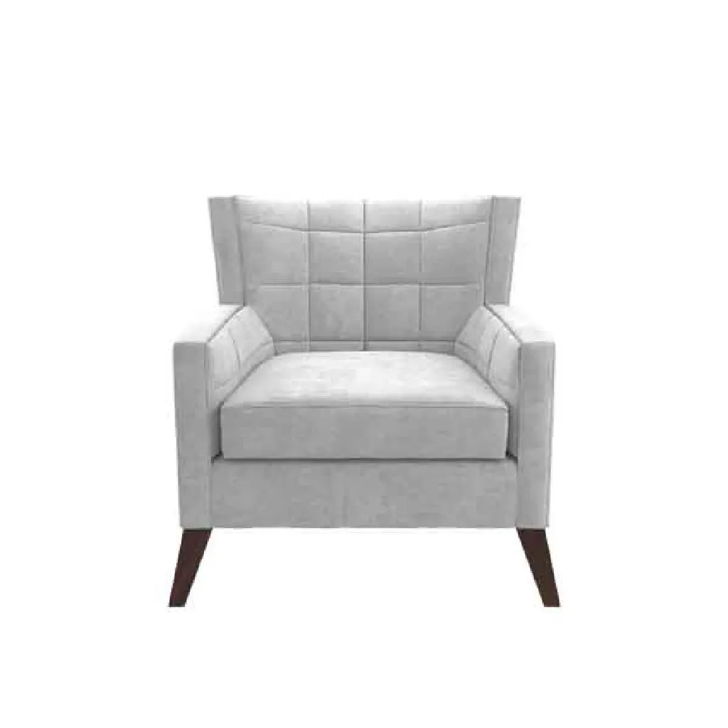 Kellex HC09429-05 Guy Lounge Chair With Buttonless Tufts
