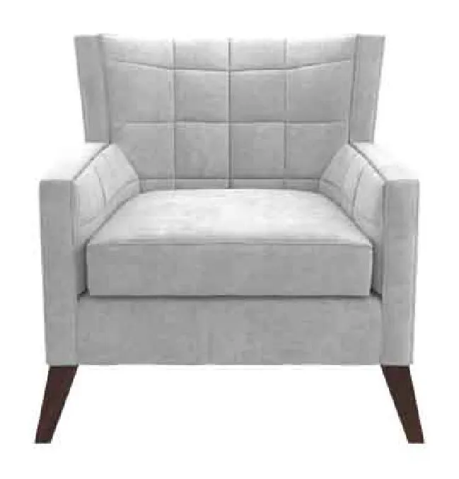 Kellex HC09429-05 Guy Lounge Chair With Buttonless Tufts Kellex HC09429-05 Guy Lounge Chair With Buttonless Tufts