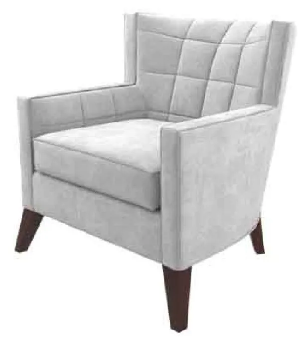 Kellex HC09429-05 Guy Lounge Chair With Buttonless Tufts Kellex HC09429-05 Guy Lounge Chair With Buttonless Tufts