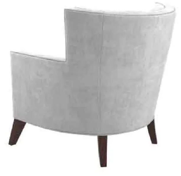Kellex HC09429-05 Guy Lounge Chair With Buttonless Tufts Kellex HC09429-05 Guy Lounge Chair With Buttonless Tufts
