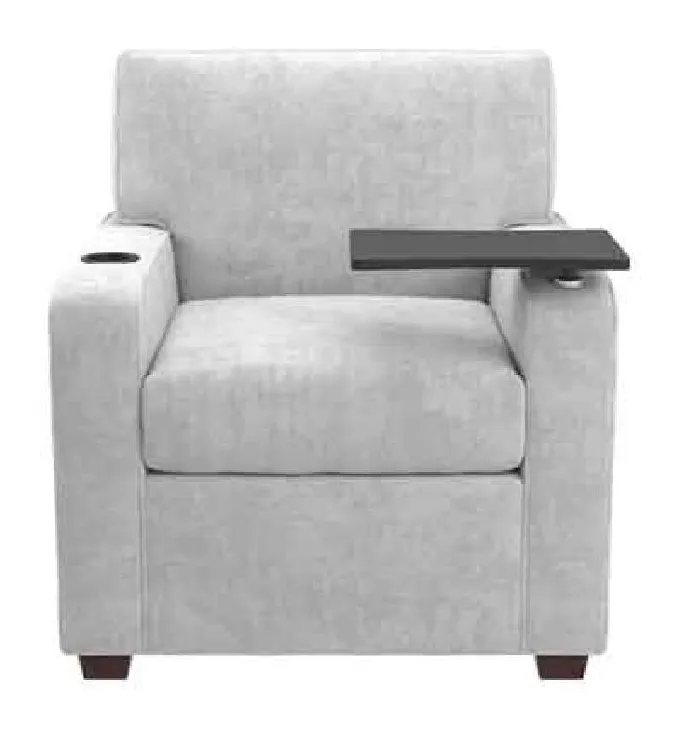Kellex HC09472-05TPRCL Watson Chair Right Facing Tablet Top And Power Source with Left Facing Cup Holder Kellex HC09472-05TPRCL Watson Chair Right Facing Tablet Top And Power Source with Left Facing Cup Holder