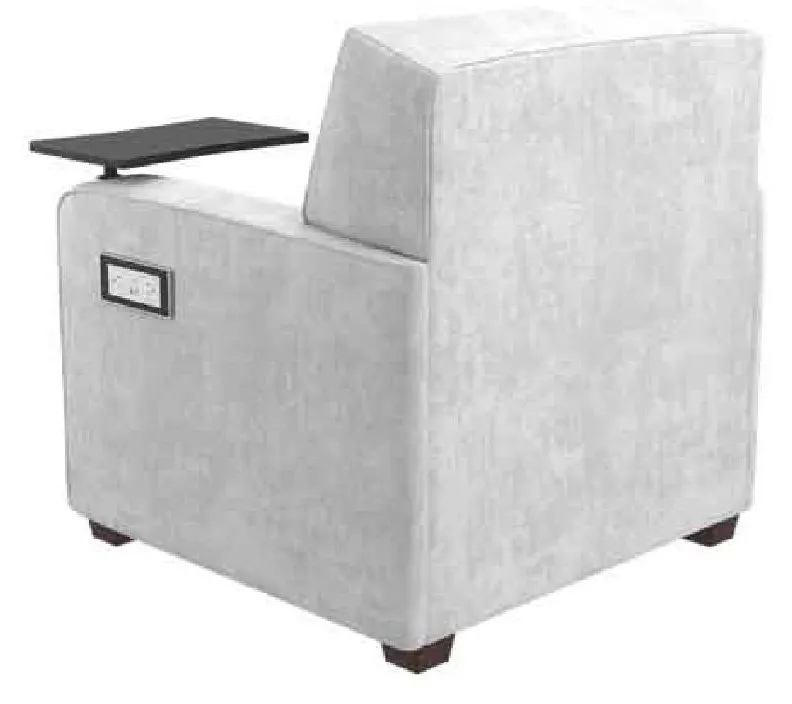 Kellex HC09472-05TPRCL Watson Chair Right Facing Tablet Top And Power Source with Left Facing Cup Holder Kellex HC09472-05TPRCL Watson Chair Right Facing Tablet Top And Power Source with Left Facing Cup Holder