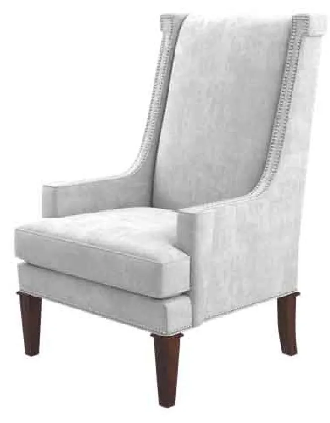 Kellex HC09478-05 Rosamund Lounge Chair With Nails Kellex HC09478-05 Rosamund Lounge Chair With Nails