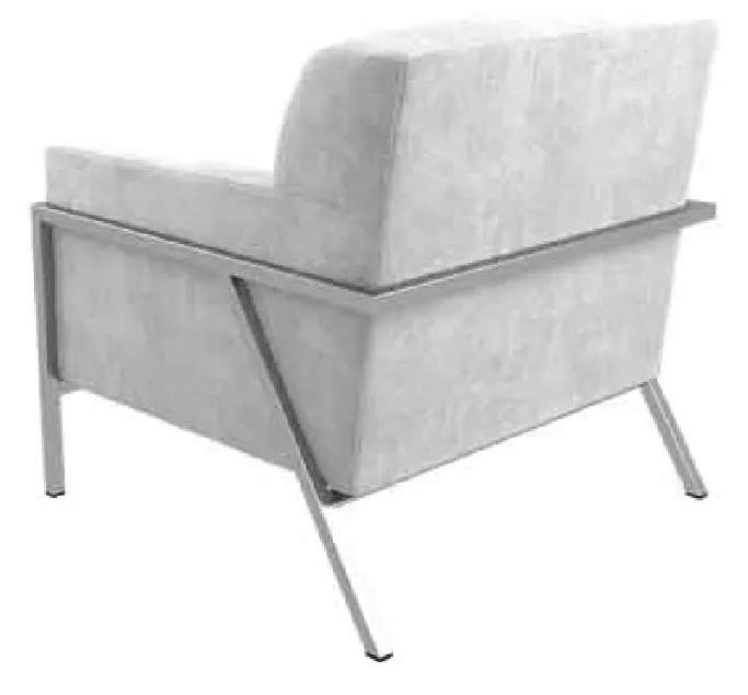 Kellex HC09505-05RS Saskia Chair Lounge Chair With Removable Seat Deck Kellex HC09505-05RS Saskia Chair Lounge Chair With Removable Seat Deck