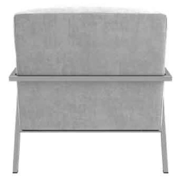 Kellex HC09505-05RS Saskia Chair Lounge Chair With Removable Seat Deck Kellex HC09505-05RS Saskia Chair Lounge Chair With Removable Seat Deck