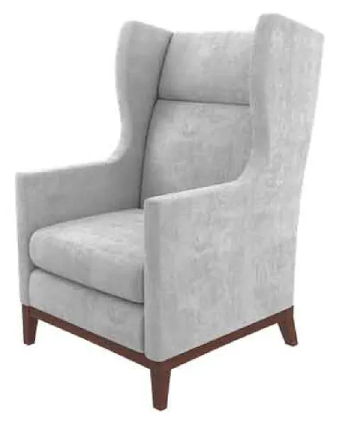 Kellex HC09523-05RS Valentine Lounge Chair with Removable Seat Deck Kellex HC09523-05RS Valentine Lounge Chair with Removable Seat Deck