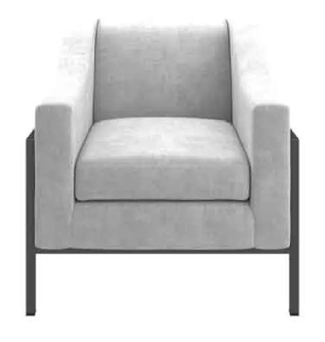 Kellex HC09533-05RS Saul Lounge Chair With Removable Seat Deck Kellex HC09533-05RS Saul Lounge Chair With Removable Seat Deck