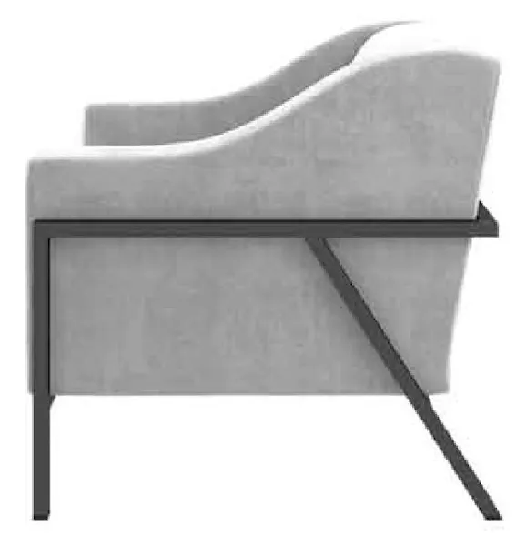 Kellex HC09533-05RS Saul Lounge Chair With Removable Seat Deck Kellex HC09533-05RS Saul Lounge Chair With Removable Seat Deck
