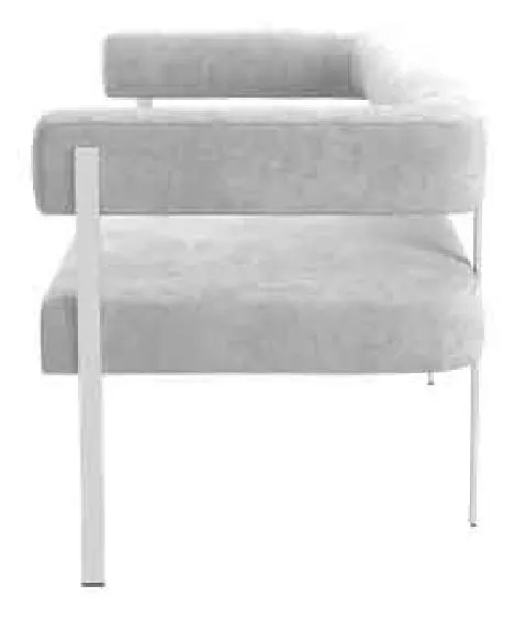 Kellex HC09550-15 Bartleby Bench With Metal Kellex HC09550-15 Bartleby Bench With Metal