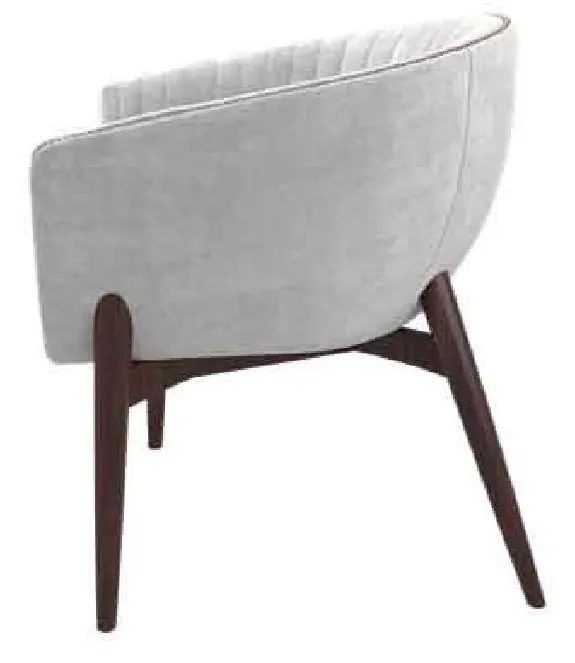 Kellex HC09576-05 Moira Arm Chair With Channeling with Nail Head Kellex HC09576-05 Moira Arm Chair With Channeling with Nail Head