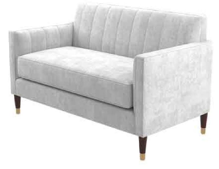 Kellex HC09620-15RS Ginger Settee With Ferrules And Removable Seating Kellex HC09620-15RS Ginger Settee With Ferrules And Removable Seating