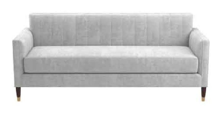 Kellex HC09620-30RS Ginger Sofa With Ferrules And Removable Seating Kellex HC09620-30RS Ginger Sofa With Ferrules And Removable Seating