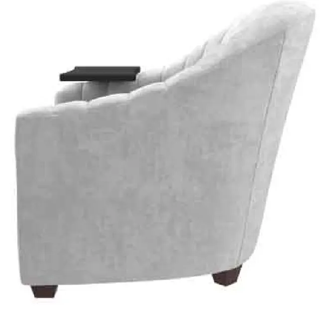 Kellex HC09638-05TL Roslyn Chair With Left Facing Tablet Top Kellex HC09638-05TL Roslyn Chair With Left Facing Tablet Top