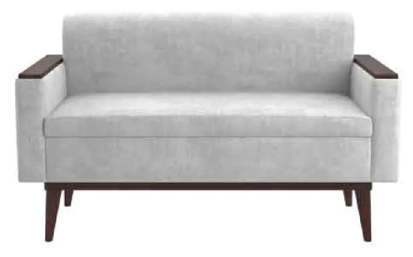 Kellex HC09660-20 Shiloh Loveseat With Wood Arm Caps Kellex HC09660-20 Shiloh Loveseat With Wood Arm Caps