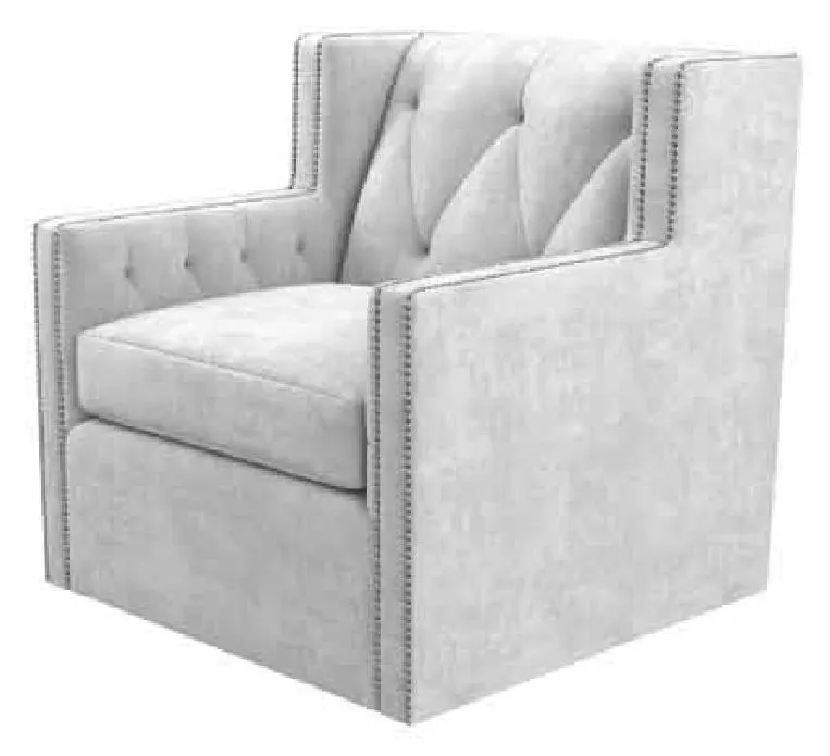 Kellex HC09663-05RS Doris Chair With Nail Trim With Removeable Seat Kellex HC09663-05RS Doris Chair With Nail Trim With Removeable Seat