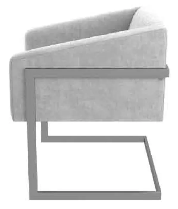 Kellex HC09667-05CO Bertram Chair With Standard Powder Coat With Clean Out Kellex HC09667-05CO Bertram Chair With Standard Powder Coat With Clean Out