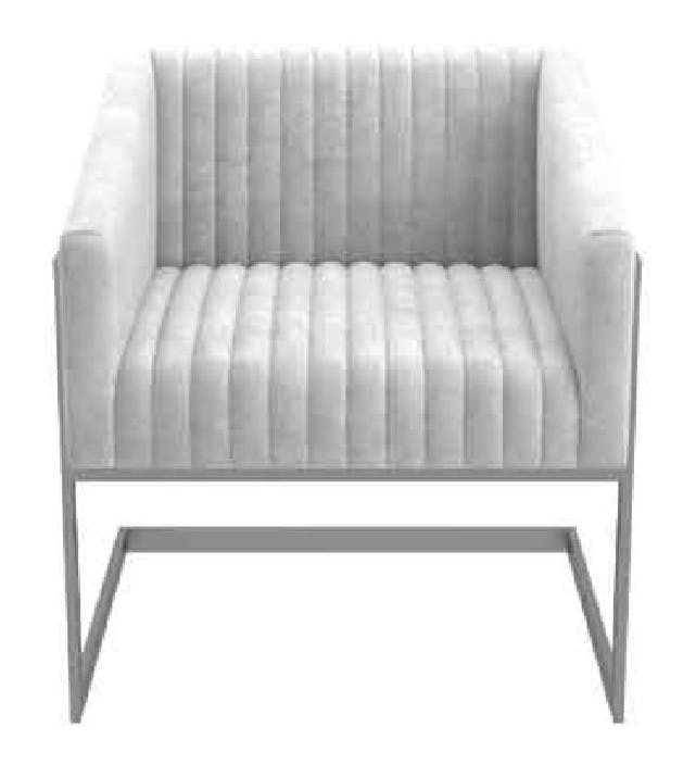 Kellex HC09667-05 Bertram Chair With Standard Powder Coat Kellex HC09667-05 Bertram Chair With Standard Powder Coat