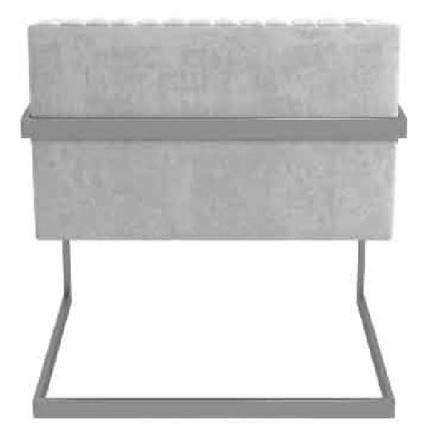 Kellex HC09667-05 Bertram Chair With Standard Powder Coat Kellex HC09667-05 Bertram Chair With Standard Powder Coat