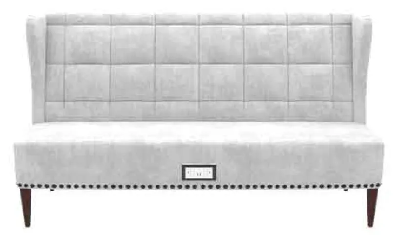 Kellex HC1637-15P Vallor 80 inch Settee With Power Source Kellex HC1637-15P Vallor 80 inch Settee With Power Source