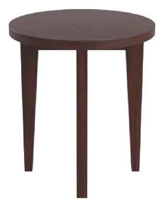 Kellex HC1960-31R Brogan Round Hpl End Table Kellex HC1960-31R Brogan Round Hpl End Table