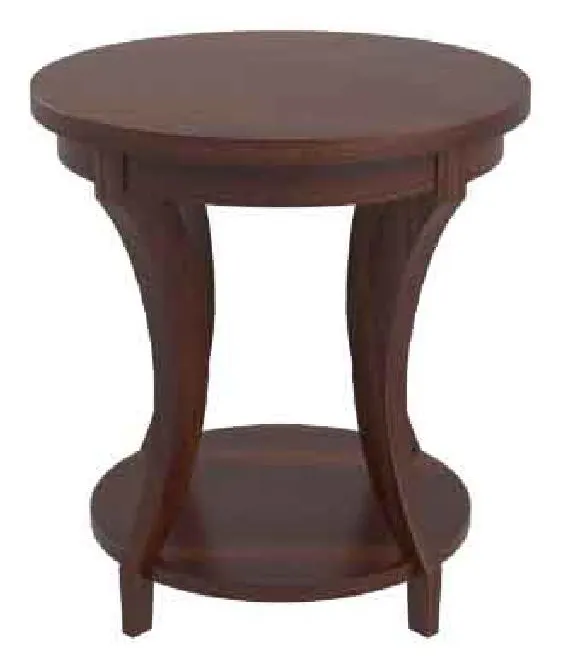 Kellex HC1961-31R Dixon Round Hpl End Table Kellex HC1961-31R Dixon Round Hpl End Table