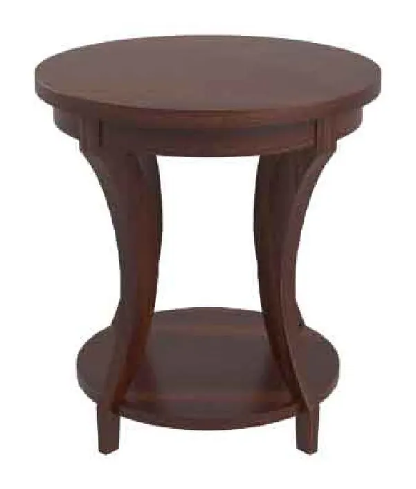 Kellex HC1961-31R Dixon Round Hpl End Table Kellex HC1961-31R Dixon Round Hpl End Table
