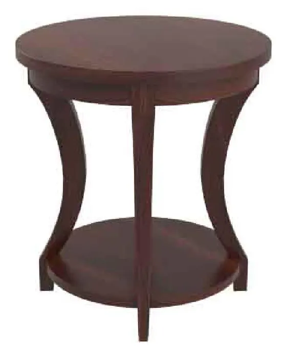 Kellex HC1961-31R Dixon Round Hpl End Table Kellex HC1961-31R Dixon Round Hpl End Table