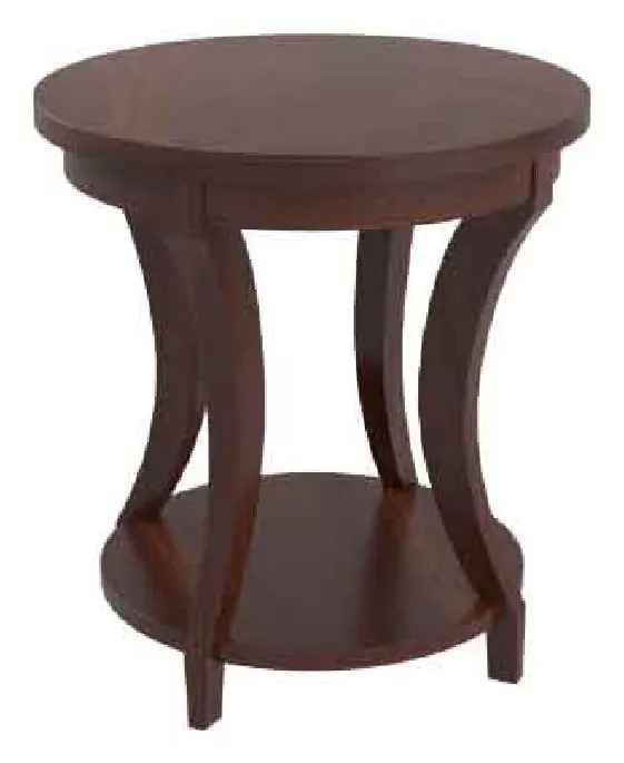 Kellex HC1961-31R Dixon Round Hpl End Table Kellex HC1961-31R Dixon Round Hpl End Table