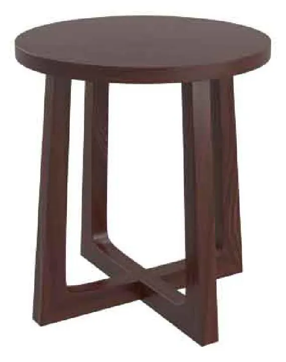 Kellex HC1962-31R Powell Round Hpl End Table Kellex HC1962-31R Powell Round Hpl End Table