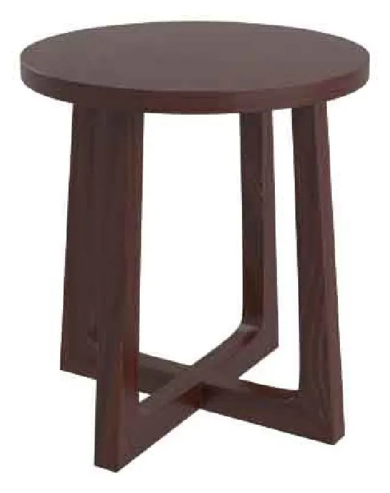 Kellex HC1962-31R Powell Round Hpl End Table Kellex HC1962-31R Powell Round Hpl End Table