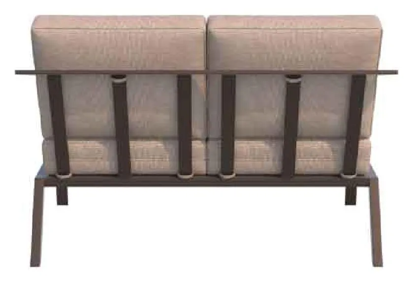 Kellex OD-HC09653-20 Huntley Outdoor Loveseat Kellex OD-HC09653-20 Huntley Outdoor Loveseat