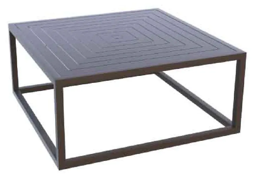 Kellex OD-HC09675-21S Grove Outdoor Square Cocktail Table Kellex OD-HC09675-21S Grove Outdoor Square Cocktail Table
