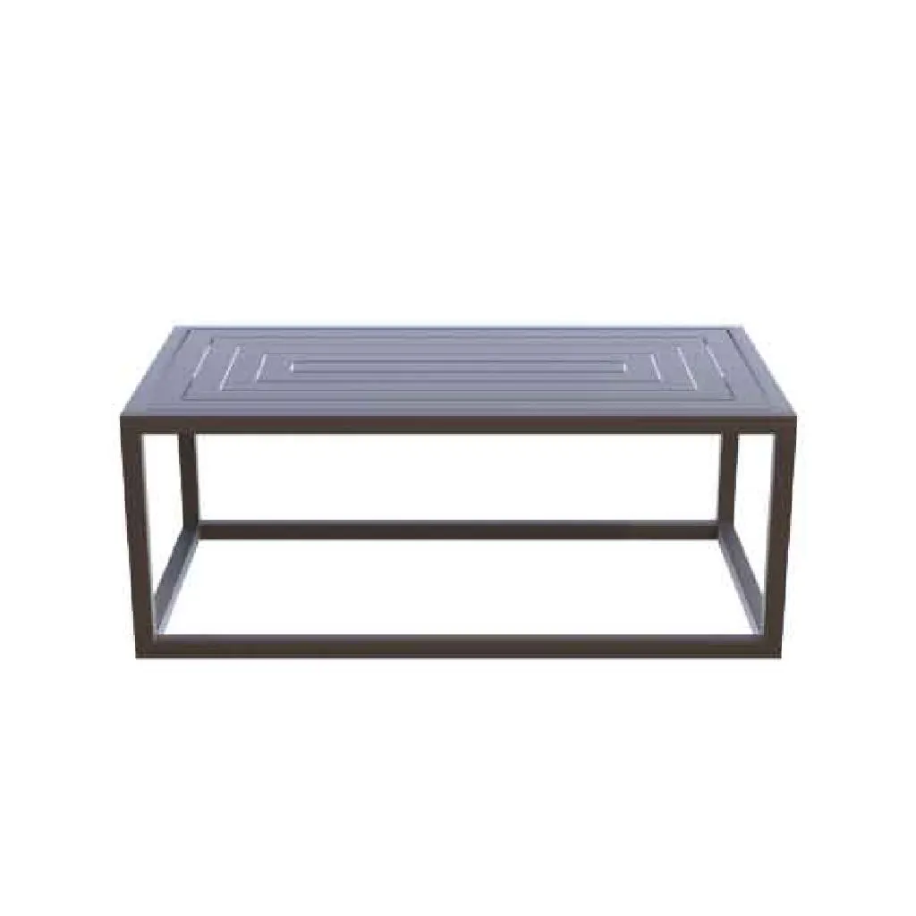Kellex OD-HC09675-21T Grove Outdoor Rectangle Cocktail Table