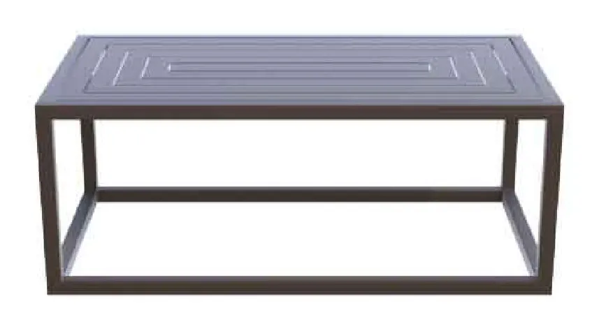 Kellex OD-HC09675-21T Grove Outdoor Rectangle Cocktail Table Kellex OD-HC09675-21T Grove Outdoor Rectangle Cocktail Table