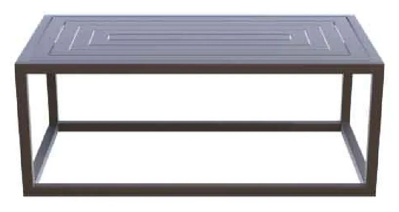 Kellex OD-HC09675-21T Grove Outdoor Rectangle Cocktail Table Kellex OD-HC09675-21T Grove Outdoor Rectangle Cocktail Table