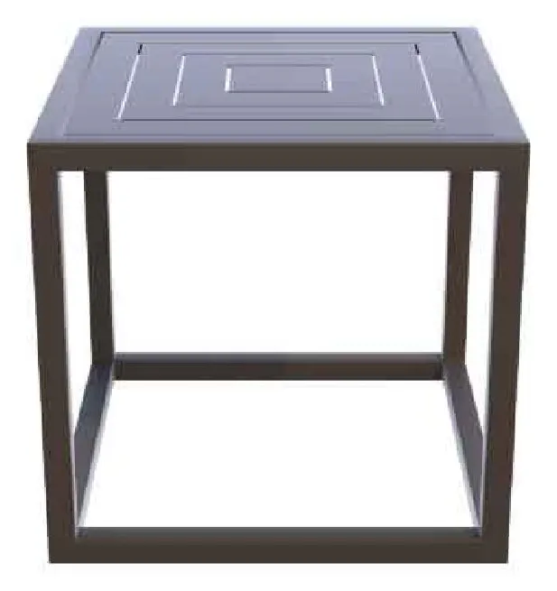 Kellex OD-HC09675-31S Grove Outdoor Square End Table Kellex OD-HC09675-31S Grove Outdoor Square End Table