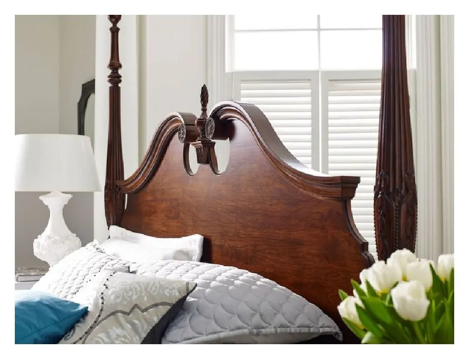 Kincaid 607-324P Hadleigh Queen Rice Carved Bed Kincaid 607-324P Hadleigh Queen Rice Carved Bed