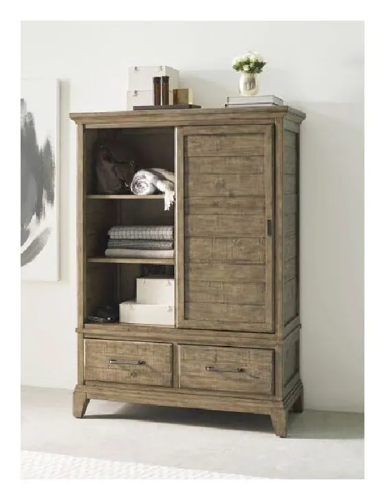 Kincaid Furniture 706-250S Plank Road Wheeler Door Chest Kincaid Furniture 706-250S Plank Road Wheeler Door Chest