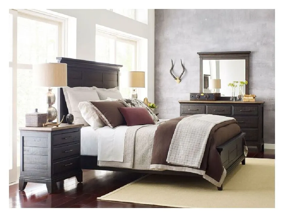 Kincaid 706-306CP Plank Road Jessup Panel King Bed Complete Kincaid 706-306CP Plank Road Jessup Panel King Bed Complete