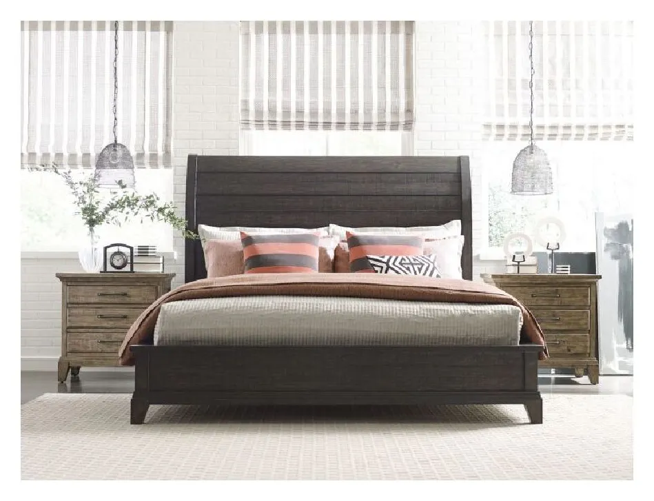 Kincaid 706-317CP Plank Road Eastburn Sleigh California King Bed Complete Kincaid 706-317CP Plank Road Eastburn Sleigh California King Bed Complete