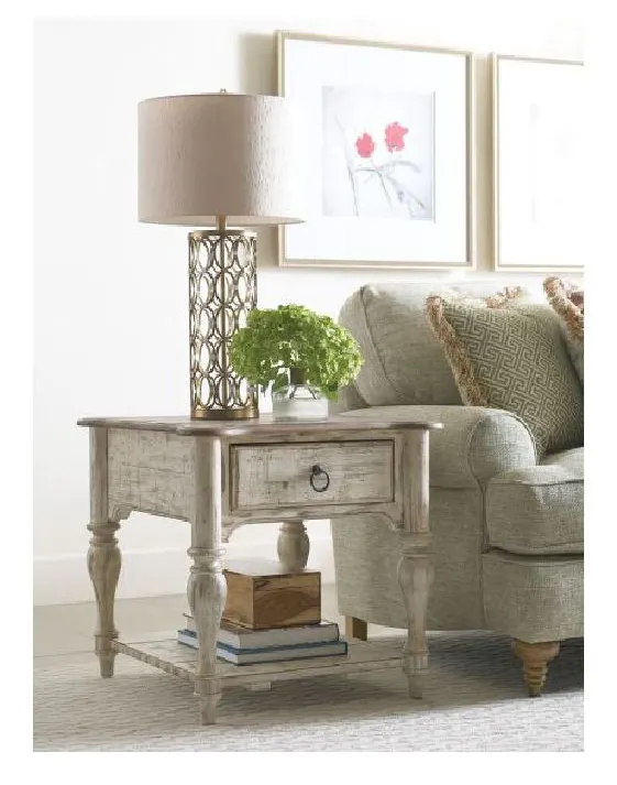 Kincaid 75-021 Weatherford End Table Cornsilk Kincaid 75-021 Weatherford End Table Cornsilk
