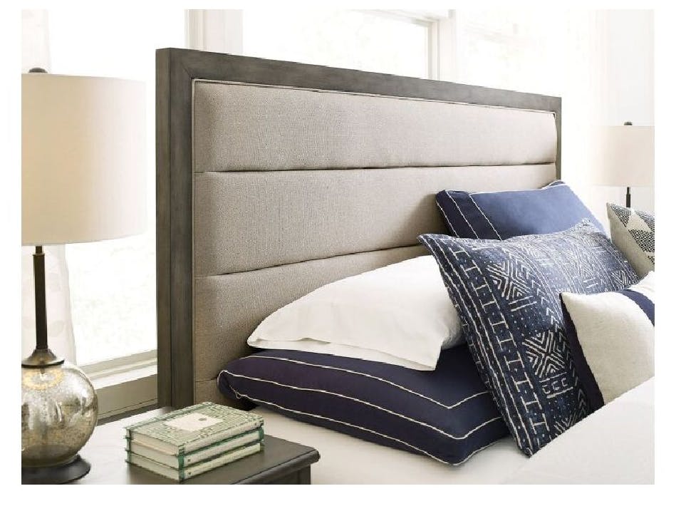 Kincaid 863-326P Cascade Ross King Upholstered Panel Bed Complete Kincaid 863-326P Cascade Ross King Upholstered Panel Bed Complete