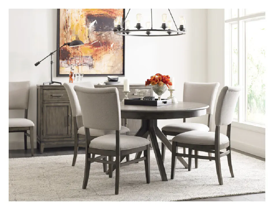 Kincaid 863-701P Cascade Murphy Round Dining Table Complete Kincaid 863-701P Cascade Murphy Round Dining Table Complete