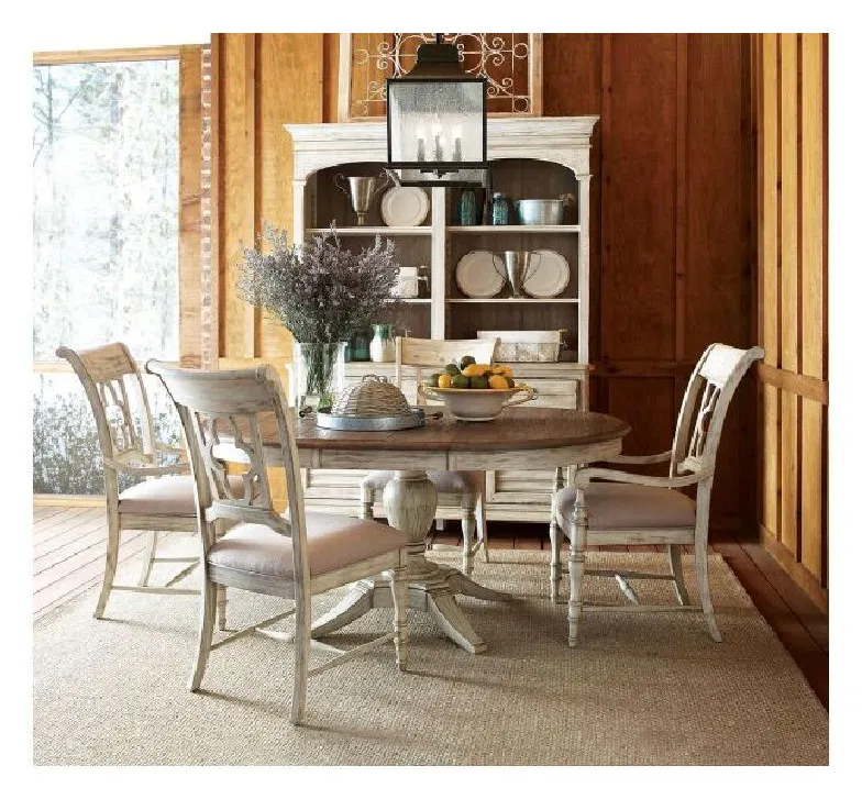 Kincaid 75-052P Weatherford Milford Dining Table Cornsilk Kincaid 75-052P Weatherford Milford Dining Table Cornsilk