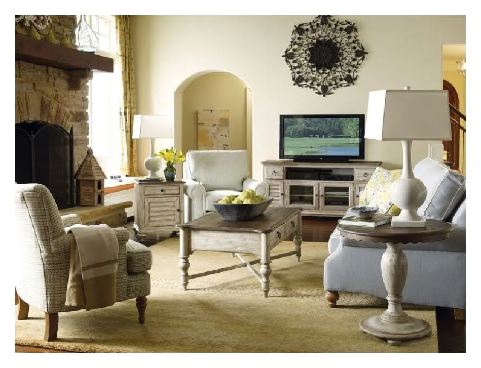 Kincaid 75-020 Weatherford Accent Table Cornsilk Kincaid 75-020 Weatherford Accent Table Cornsilk