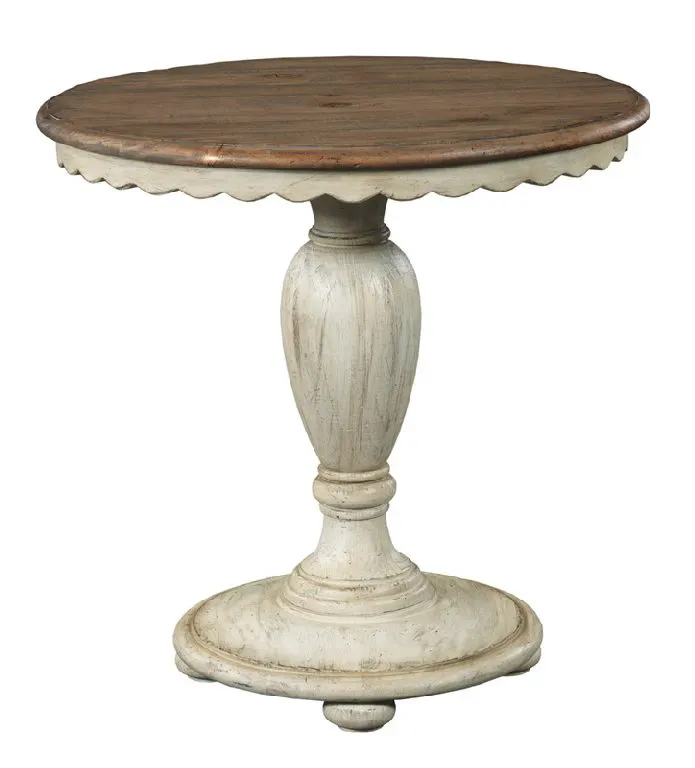 Kincaid 75-020 Weatherford Accent Table Cornsilk